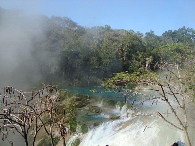  Blick auf die Wasserfälle 
